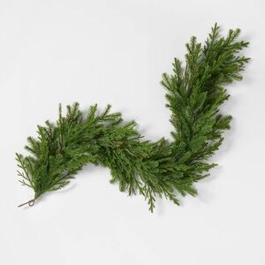72" Fresh Cut Pine Christmas Garland - Threshold with Studio McGee